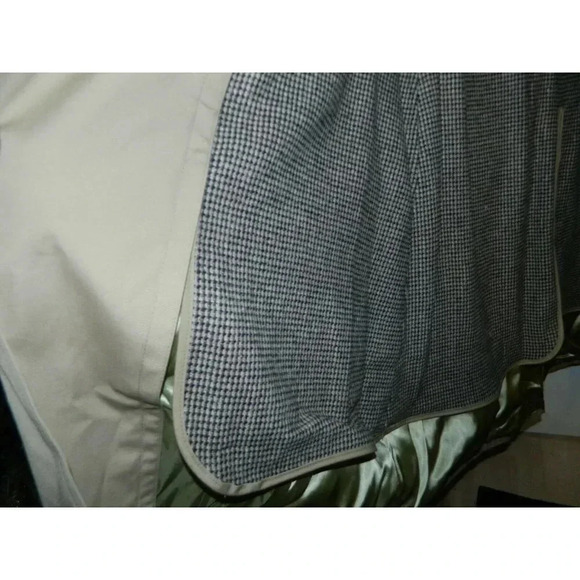 NWT DOMINO 1970's Khaki 2 in 1 All Season Trench - Picture 7 of 9